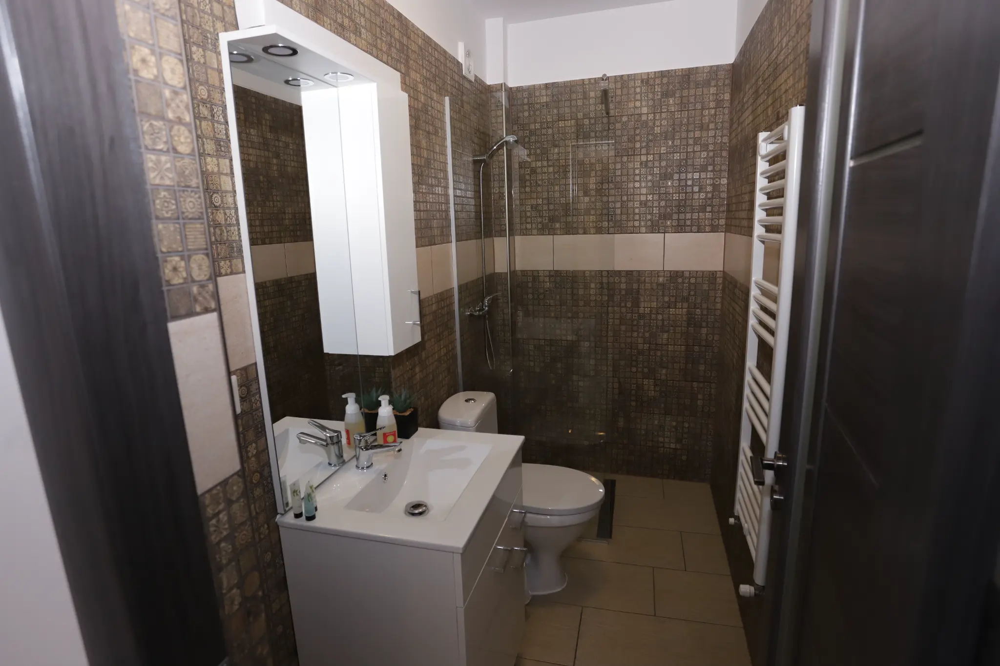 Baie privată modernă Camera 5 — Central View Craiova