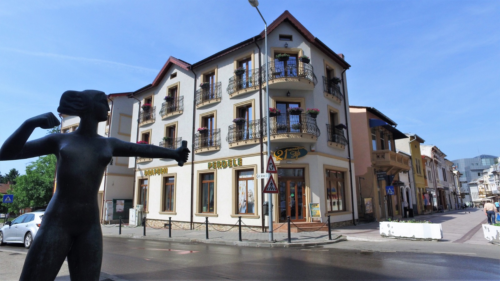 Spații comune Central View Craiova — Cazare în centrul Craiovei
